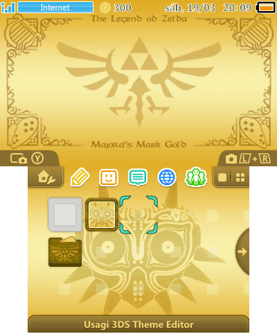 Zelda Majora's Mask Gold