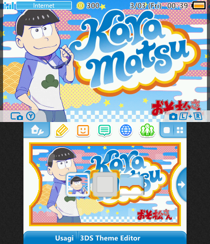 Karamatsu new years theme