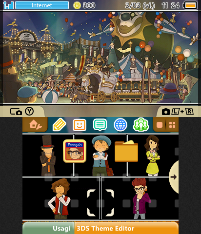 Layton 5 Masque Mira. [Français]