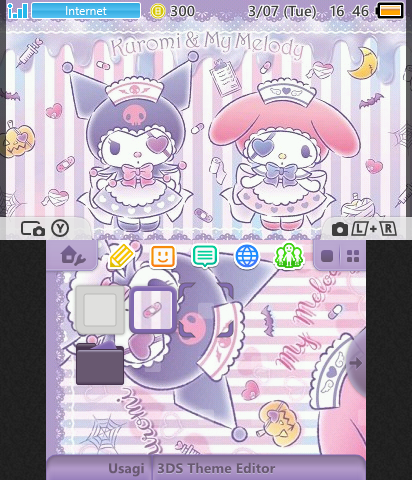 Kuromi X My Melody Halloween