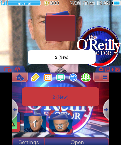 The O'Reilly Factor 3DS Theme