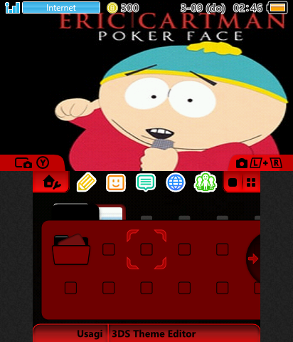 Cartman Poker face