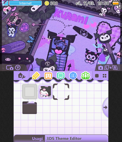 Kuromi theme♡♡