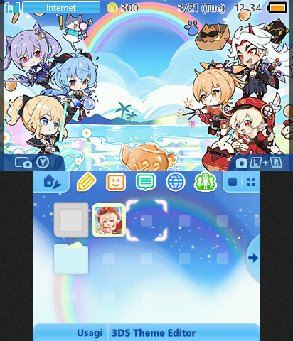 gensin impact theme // 01