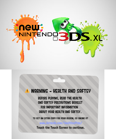 Splatoon New 3ds XL Splash