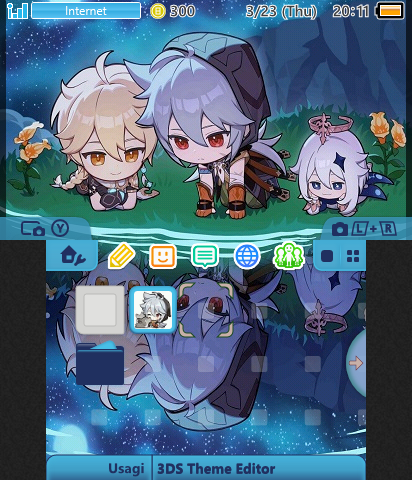 razor, aether & paimon