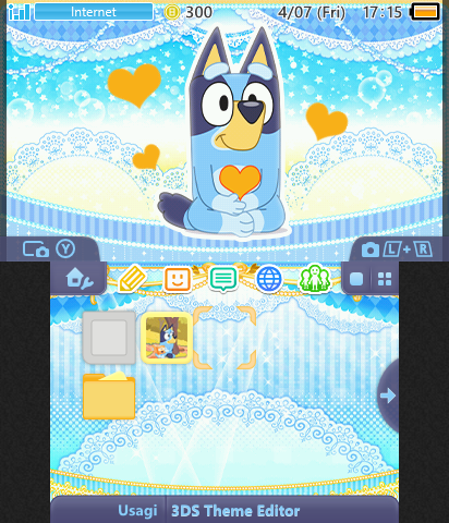 bluey theme