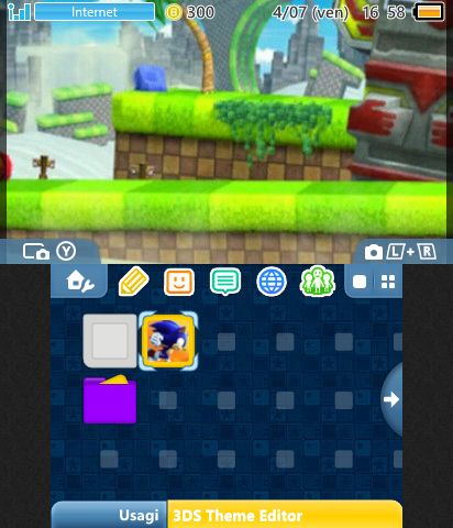 Sonic Forces: Main Menu