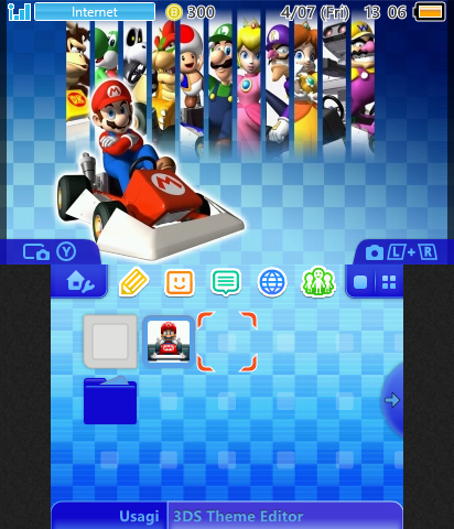 Mario Kart DS - Title Screen