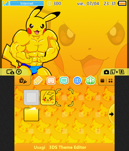 Muscle Pikachu