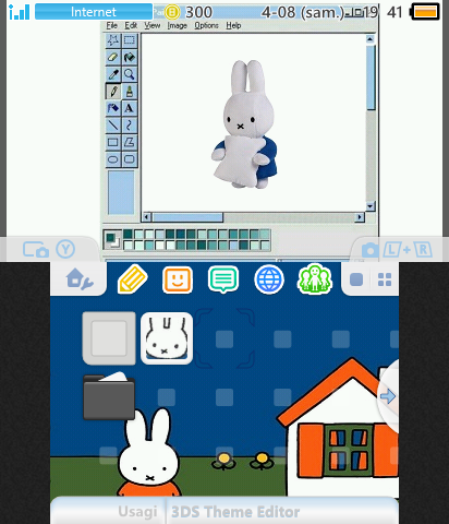 Miffy Blue Theme