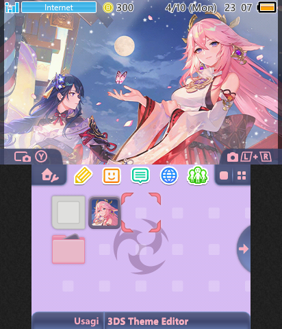 yae miko x ei theme