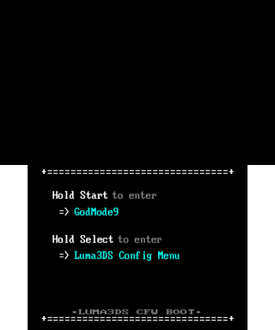 Luma3DS BIOS Style SplashScreen