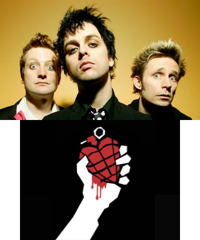 Green Day AI splash