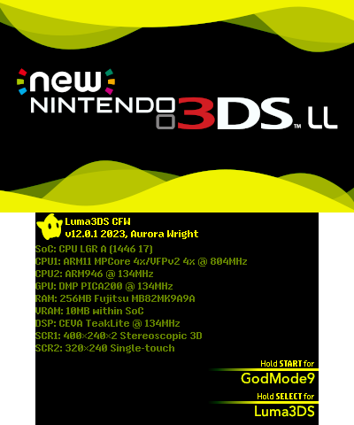 New 3DS LL Waves