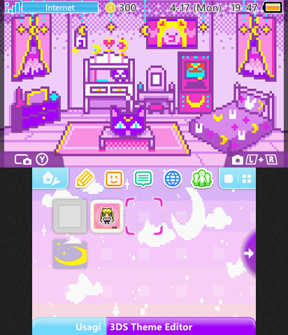 Usagi's Bedroom Pixel Theme