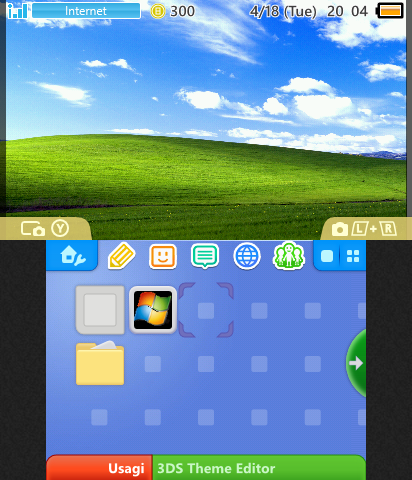 Windows XP theme