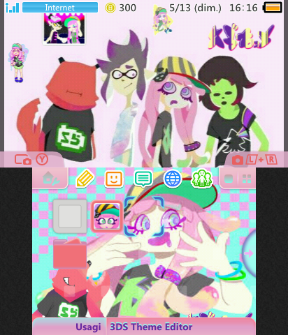 Themes splatoon 2 ABXY