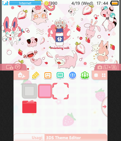 pink pokemon theme !!
