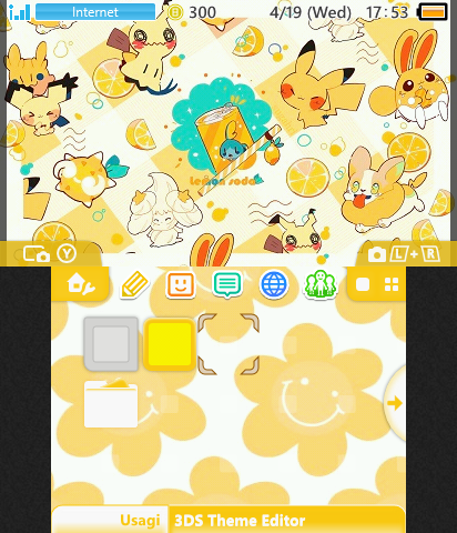yellow pokemon theme !!