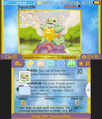 Squirtle - Pokemon Trading Card