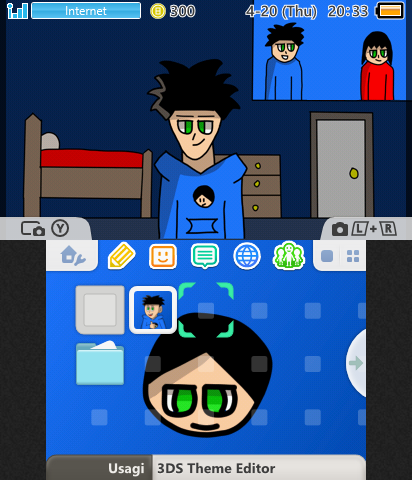 GlitchyDoodles James Theme