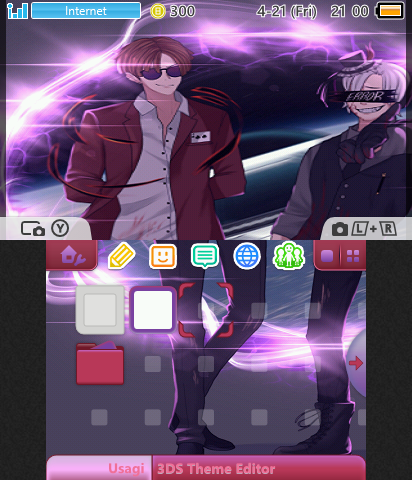 Omega And Glitch Theme