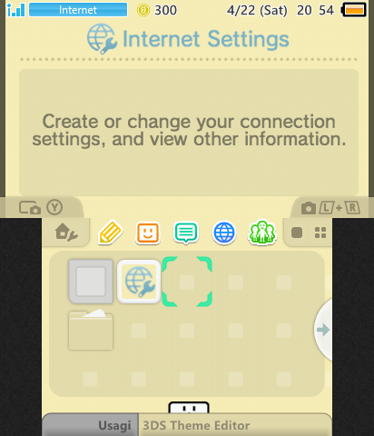Internet Settings Theme