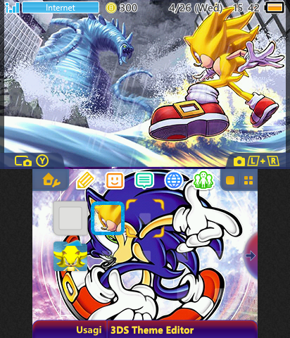 Super Sonic Vs perfect chaos