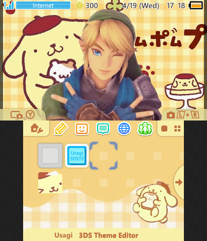 TLOZ - Link & Pompompurin