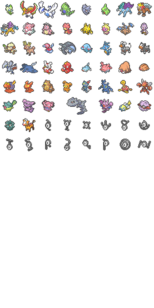 Pixel Johto Pokemon 2