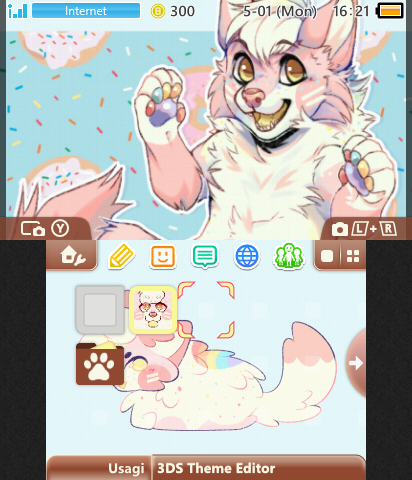 Furry 3DS Theme