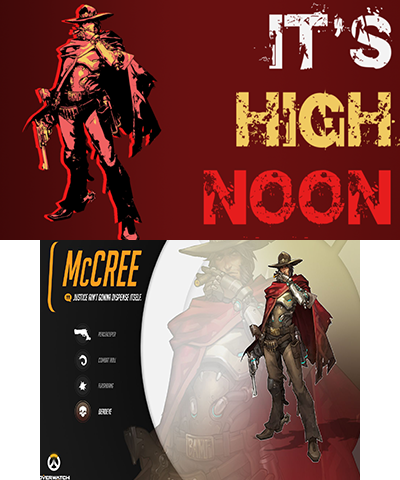 Overwatch McCree Splash Screen