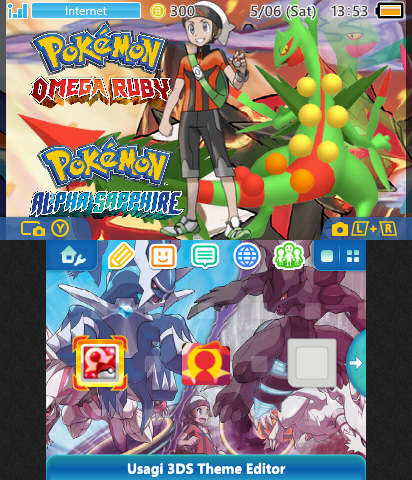 Pokemon Event Game2014 Charizard (For XY ORAS Omega Ruby Alpha Sapphire /  Home)