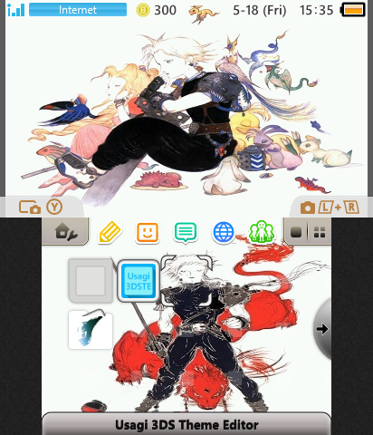 Final Fantasy VII amano style v2