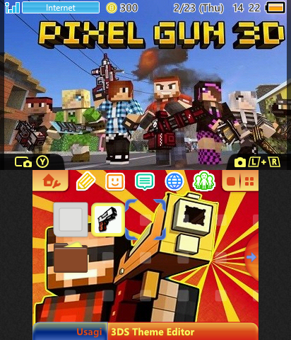 Pixel gun 3d theme