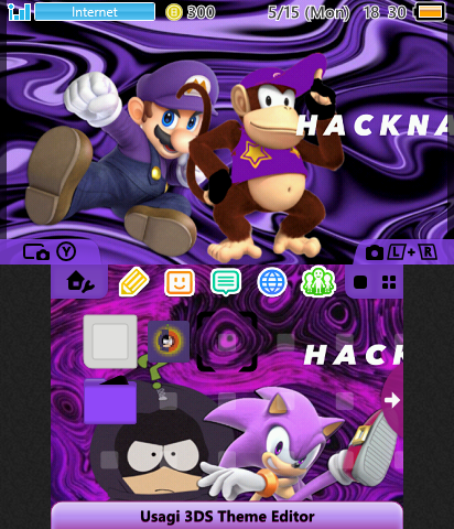 Purple Hacknation ( default bgm)