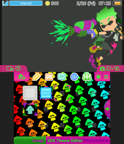 Splatoon - Rainbow Squids