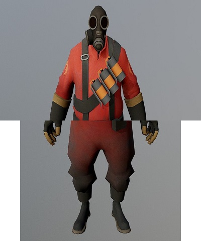 A-posing Pyro but better quality