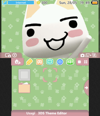 Doko Demo Issyo Green Theme