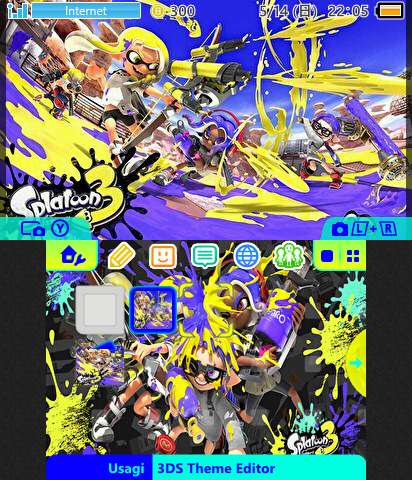 Splatoon 3no selfmade theme 1