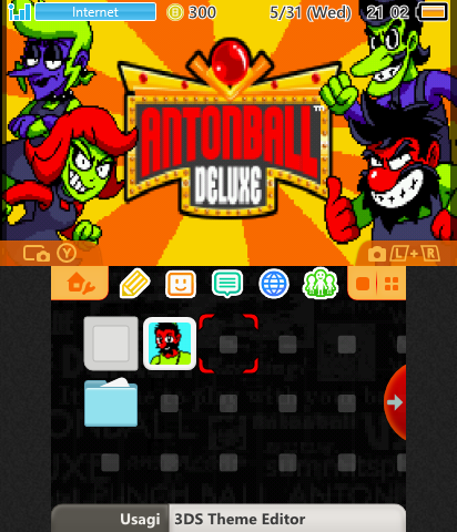 Antonball Deluxe (Title screen)