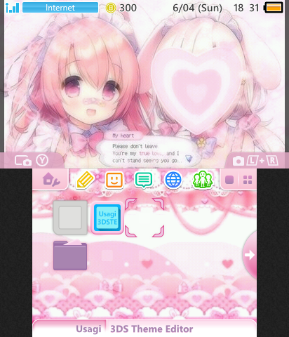 kawaii pink theme