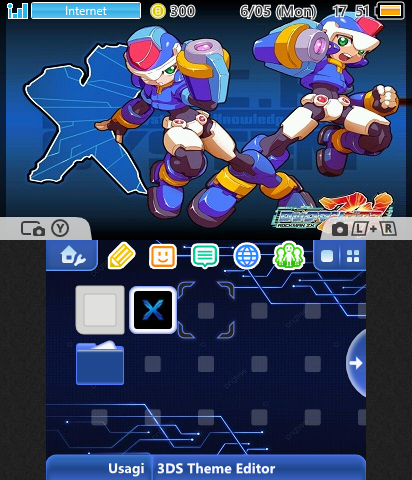 MegaMan Model X Theme