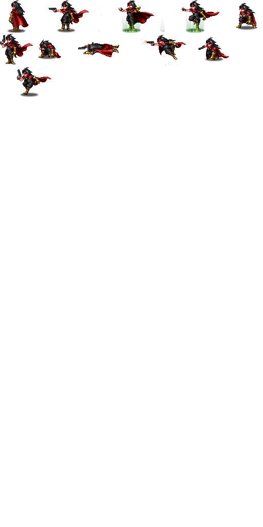 Vincent Sprites (Final Fantasy)