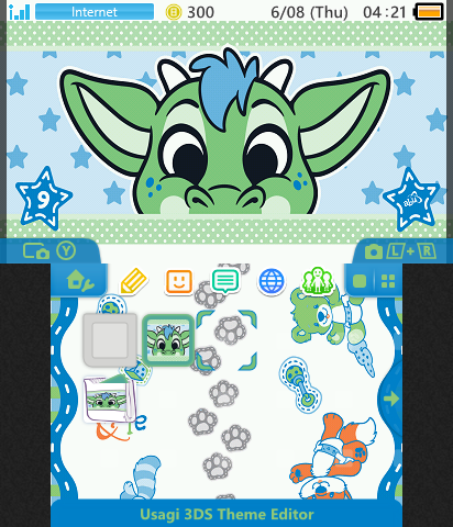 PeekABU Theme - Dragon