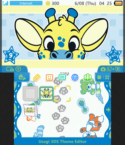 PeekABU Theme - Giraffe