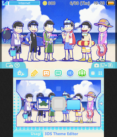 Osomatsu-san summer theme