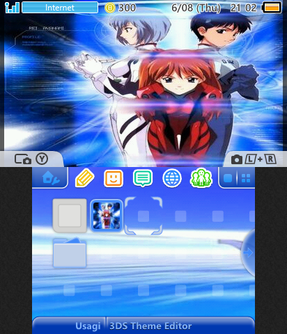 Neon Evangelion blue theme