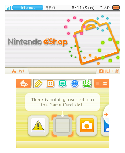 3DS eShop Alternate Theme